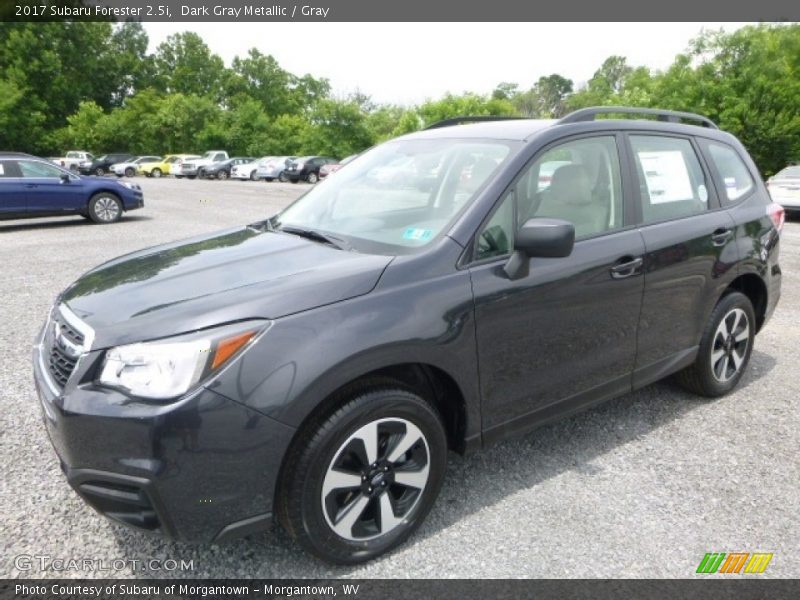 Dark Gray Metallic / Gray 2017 Subaru Forester 2.5i