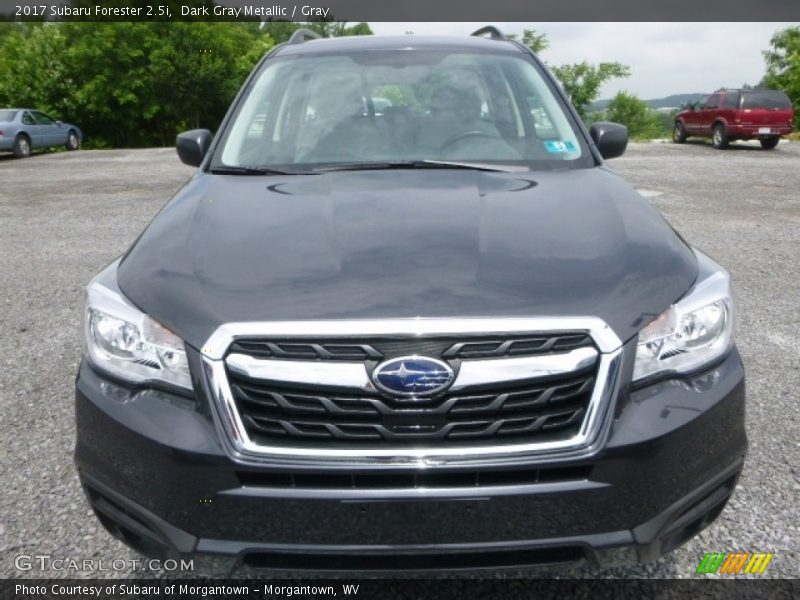 Dark Gray Metallic / Gray 2017 Subaru Forester 2.5i