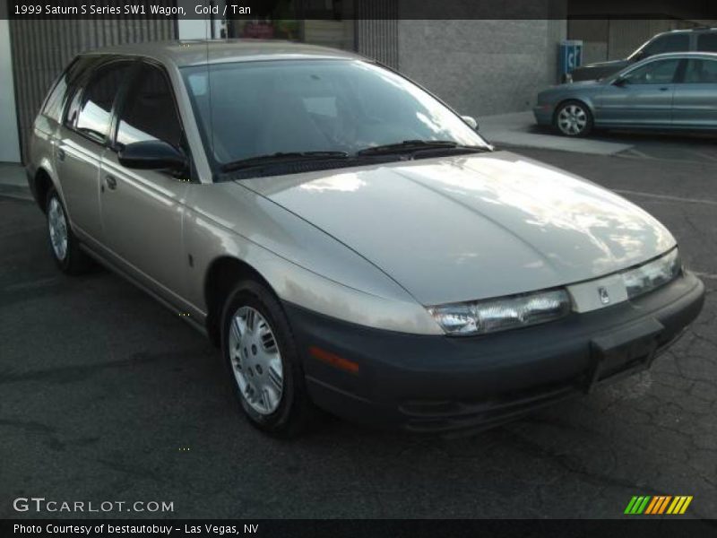 Gold / Tan 1999 Saturn S Series SW1 Wagon