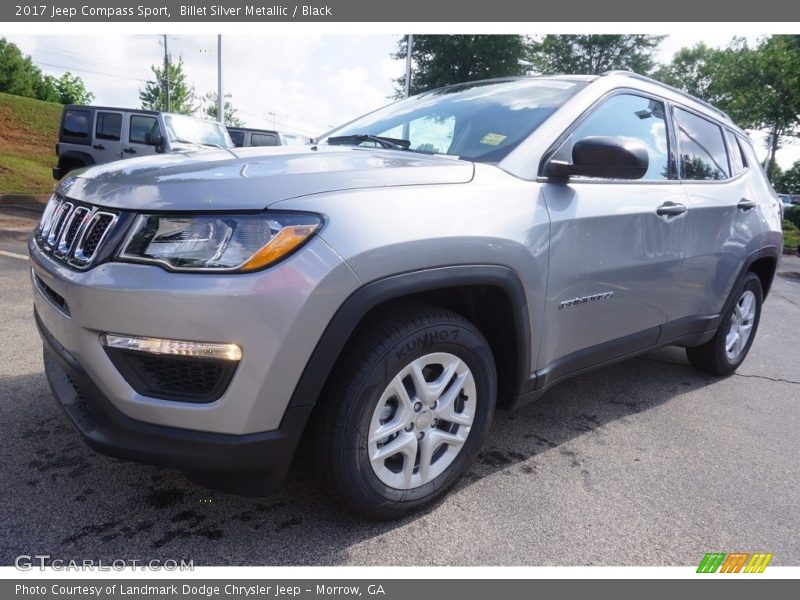 Billet Silver Metallic / Black 2017 Jeep Compass Sport