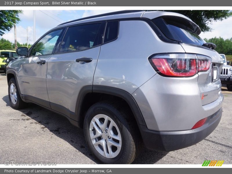 Billet Silver Metallic / Black 2017 Jeep Compass Sport