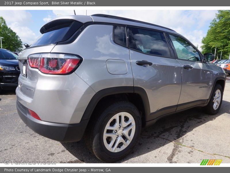 Billet Silver Metallic / Black 2017 Jeep Compass Sport