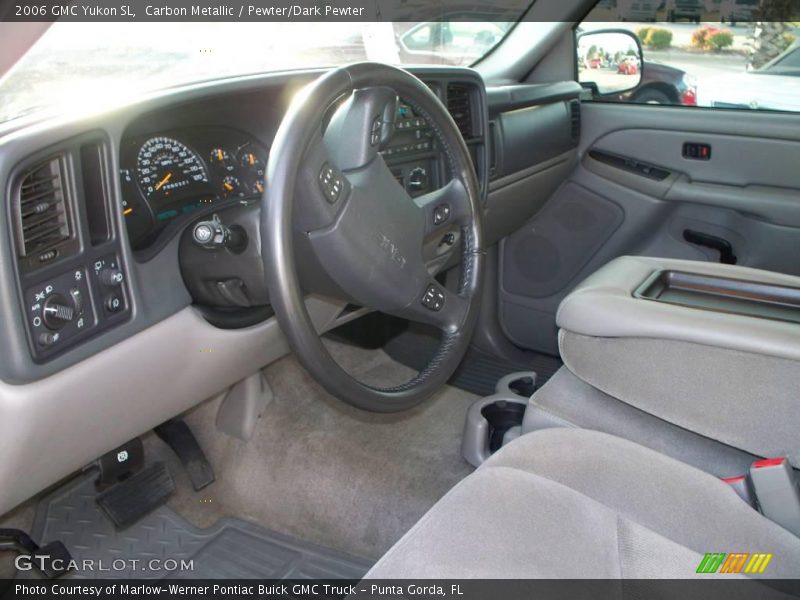 Carbon Metallic / Pewter/Dark Pewter 2006 GMC Yukon SL