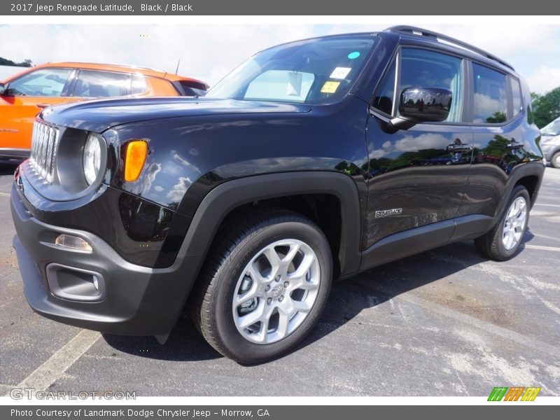 Black / Black 2017 Jeep Renegade Latitude