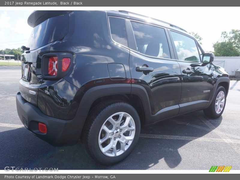 Black / Black 2017 Jeep Renegade Latitude