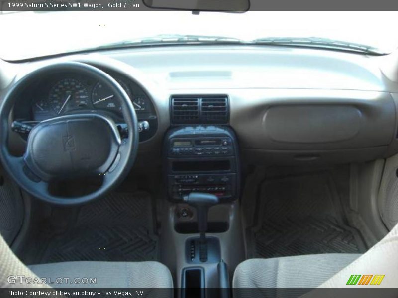 Gold / Tan 1999 Saturn S Series SW1 Wagon