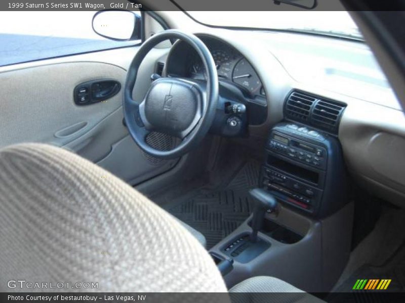 Gold / Tan 1999 Saturn S Series SW1 Wagon