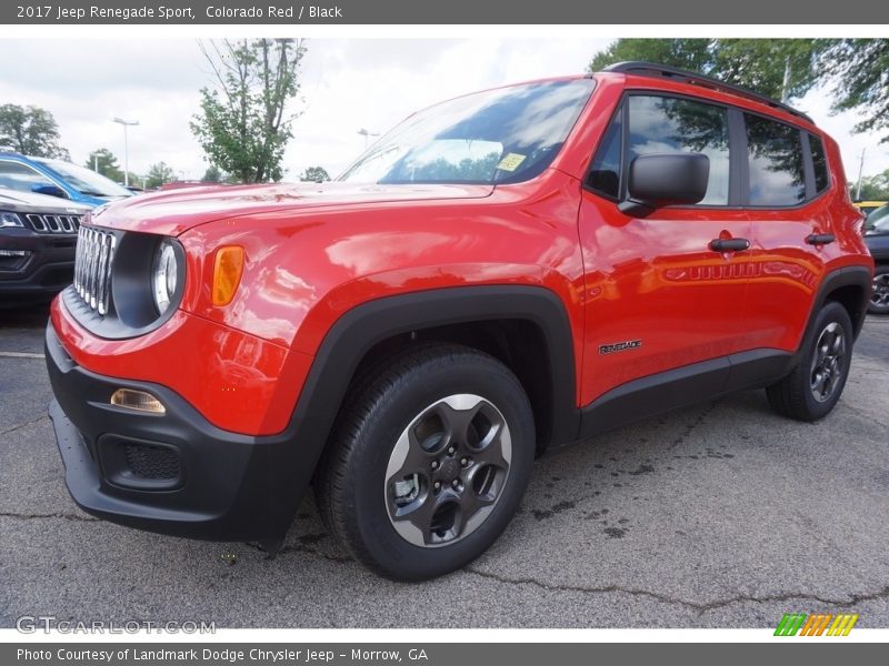 Colorado Red / Black 2017 Jeep Renegade Sport