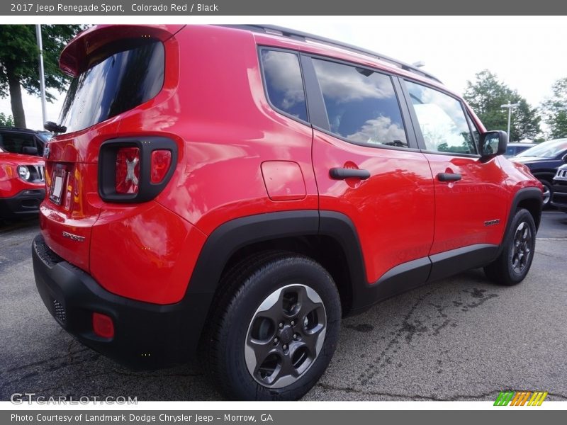 Colorado Red / Black 2017 Jeep Renegade Sport