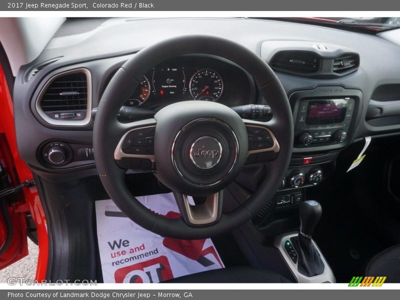 Colorado Red / Black 2017 Jeep Renegade Sport