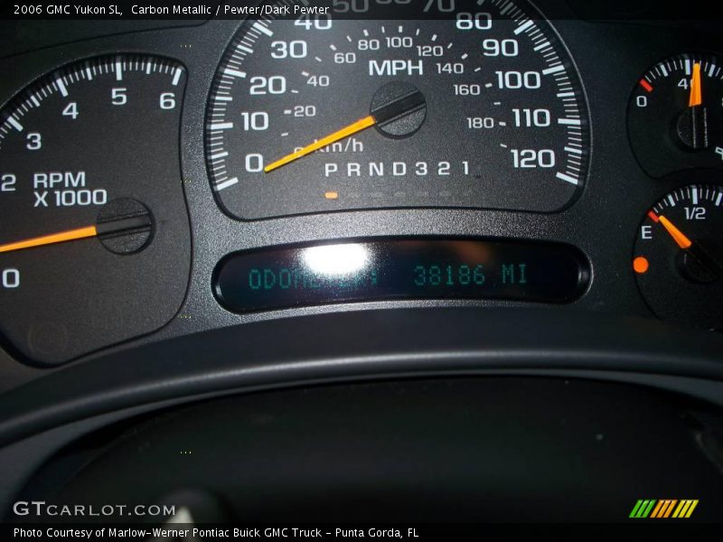 Carbon Metallic / Pewter/Dark Pewter 2006 GMC Yukon SL