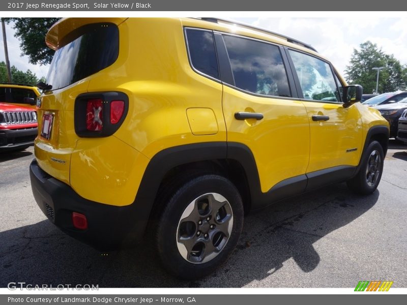Solar Yellow / Black 2017 Jeep Renegade Sport
