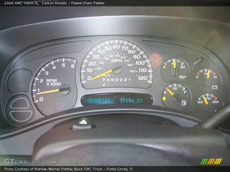 Carbon Metallic / Pewter/Dark Pewter 2006 GMC Yukon SL