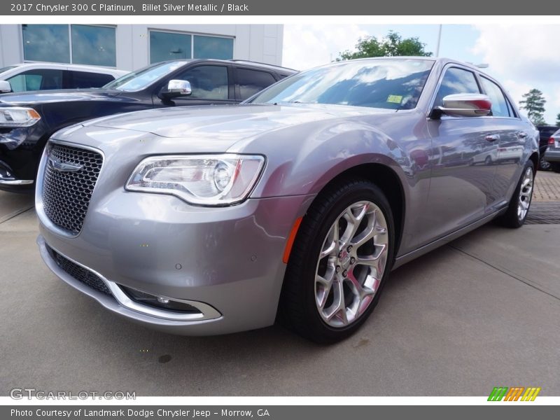 Billet Silver Metallic / Black 2017 Chrysler 300 C Platinum