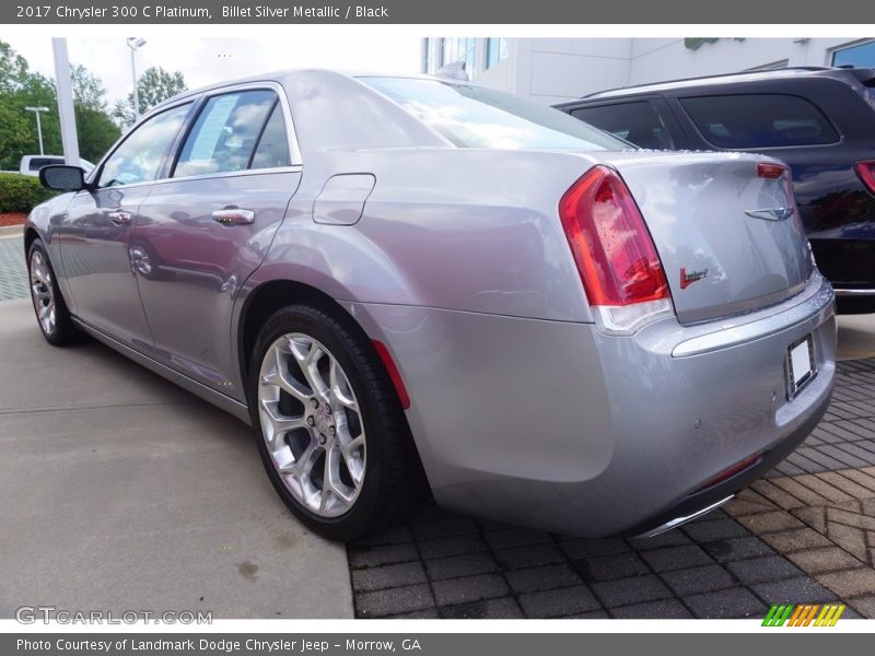 Billet Silver Metallic / Black 2017 Chrysler 300 C Platinum