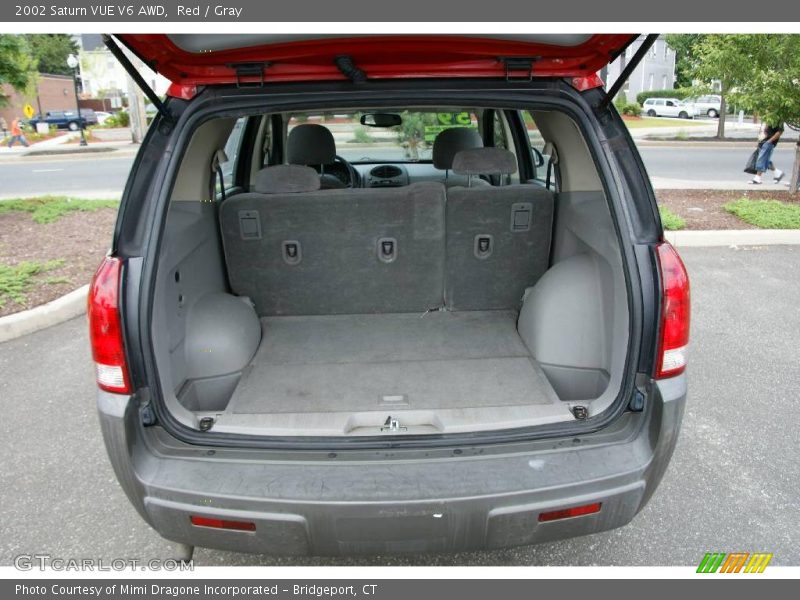 Red / Gray 2002 Saturn VUE V6 AWD