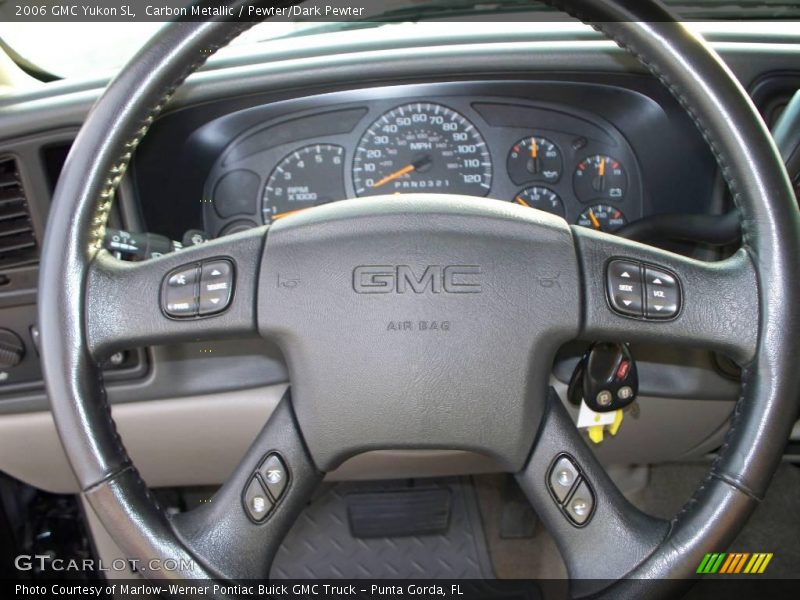 Carbon Metallic / Pewter/Dark Pewter 2006 GMC Yukon SL