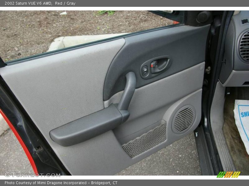 Red / Gray 2002 Saturn VUE V6 AWD