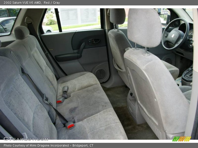 Red / Gray 2002 Saturn VUE V6 AWD