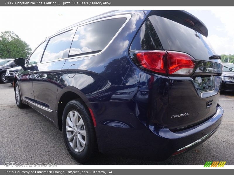 Jazz Blue Pearl / Black/Alloy 2017 Chrysler Pacifica Touring L