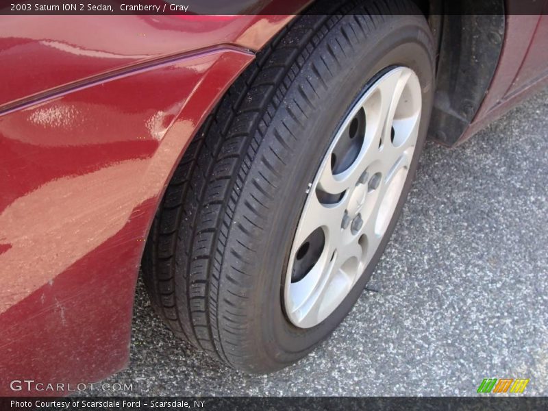 Cranberry / Gray 2003 Saturn ION 2 Sedan