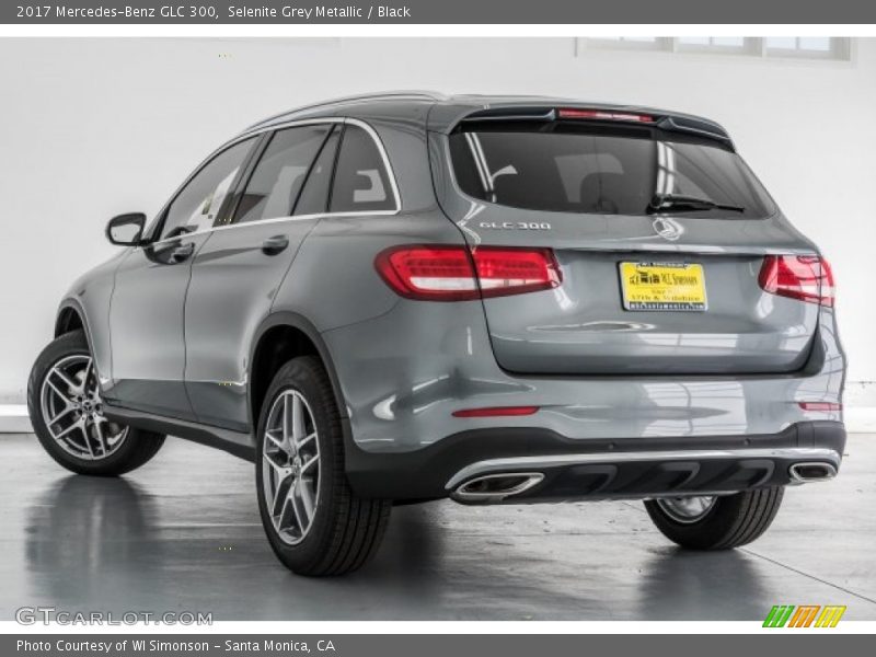 Selenite Grey Metallic / Black 2017 Mercedes-Benz GLC 300