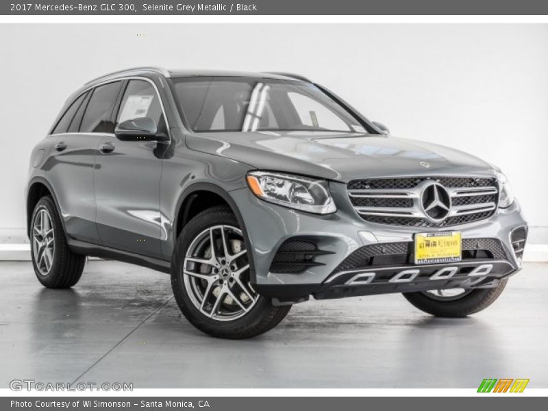Selenite Grey Metallic / Black 2017 Mercedes-Benz GLC 300
