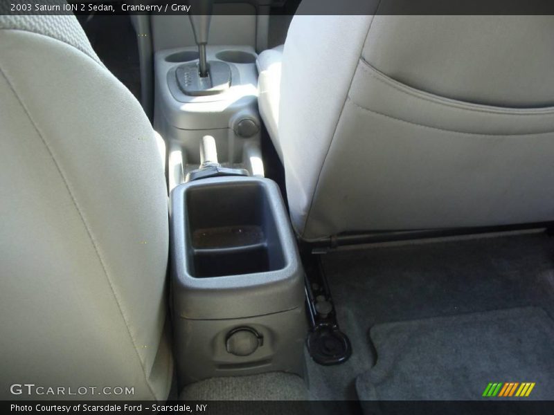 Cranberry / Gray 2003 Saturn ION 2 Sedan