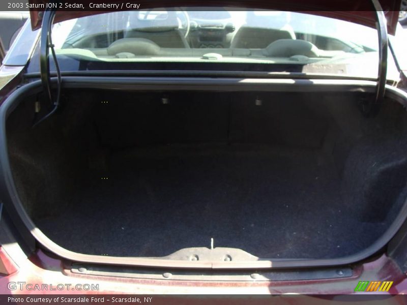 Cranberry / Gray 2003 Saturn ION 2 Sedan
