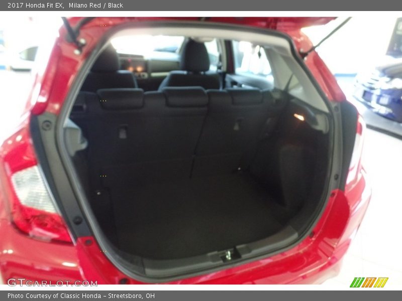 Milano Red / Black 2017 Honda Fit EX