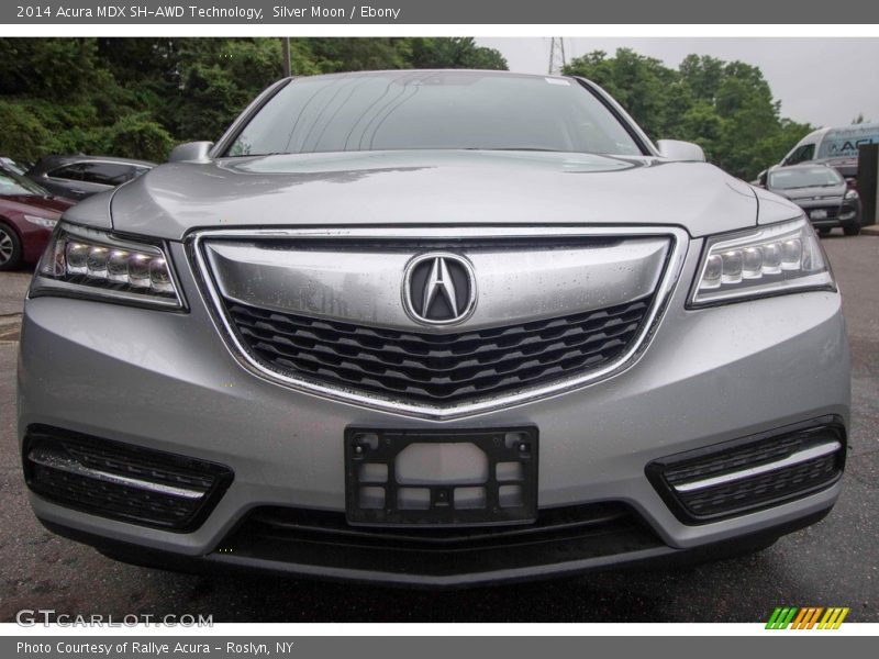 Silver Moon / Ebony 2014 Acura MDX SH-AWD Technology
