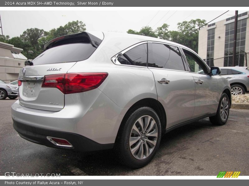 Silver Moon / Ebony 2014 Acura MDX SH-AWD Technology