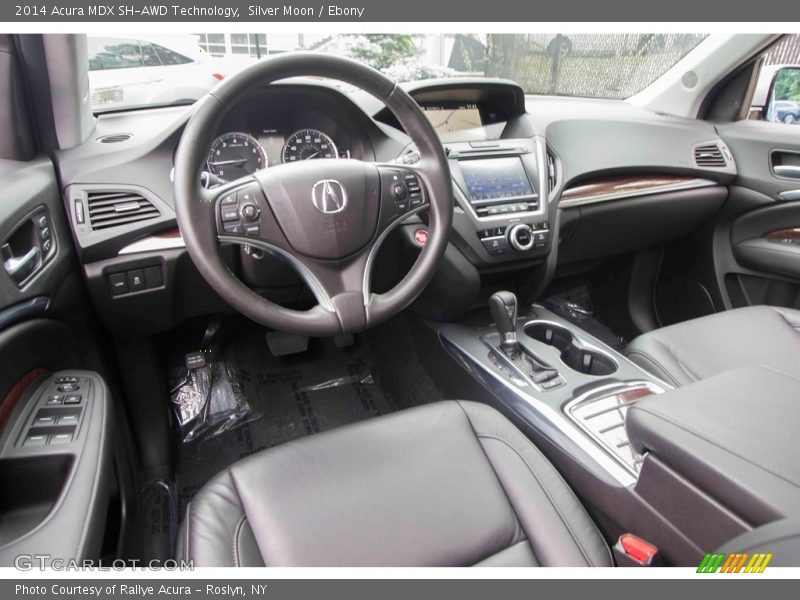 Silver Moon / Ebony 2014 Acura MDX SH-AWD Technology