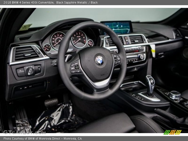 Dashboard of 2018 4 Series 430i Convertible