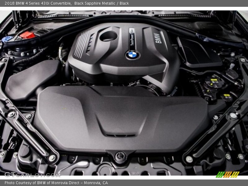  2018 4 Series 430i Convertible Engine - 2.0 Liter DI TwinPower Turbocharged DOHC 16-Valve VVT 4 Cylinder