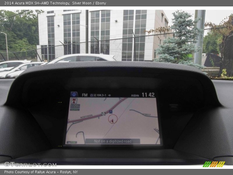 Silver Moon / Ebony 2014 Acura MDX SH-AWD Technology