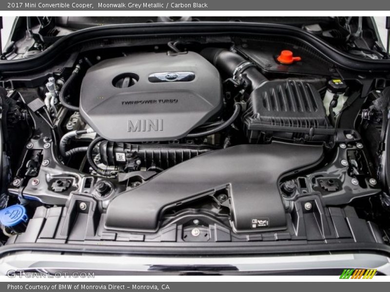 Moonwalk Grey Metallic / Carbon Black 2017 Mini Convertible Cooper
