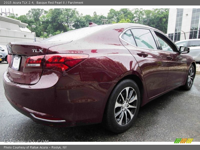 Basque Red Pearl II / Parchment 2015 Acura TLX 2.4