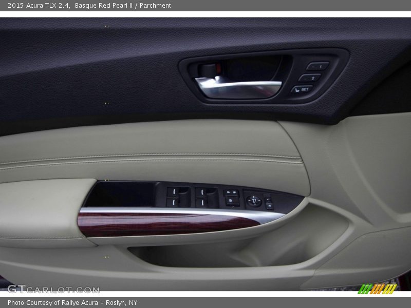 Basque Red Pearl II / Parchment 2015 Acura TLX 2.4