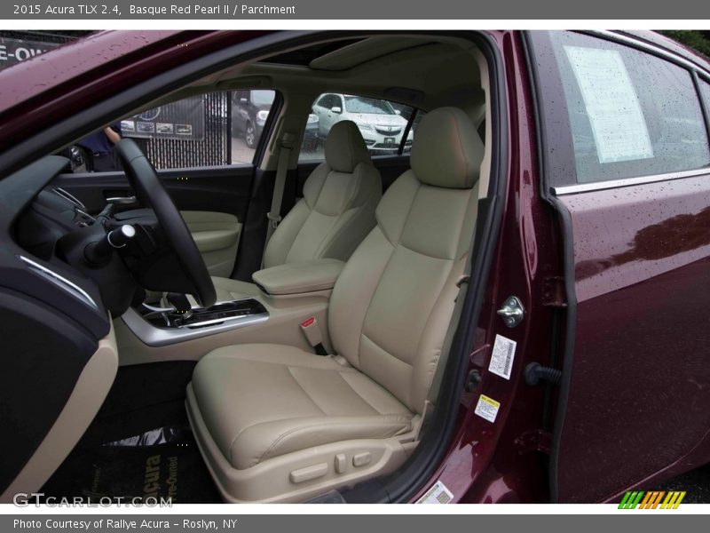 Basque Red Pearl II / Parchment 2015 Acura TLX 2.4