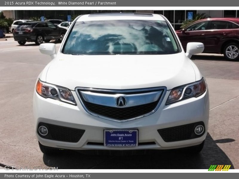 White Diamond Pearl / Parchment 2015 Acura RDX Technology
