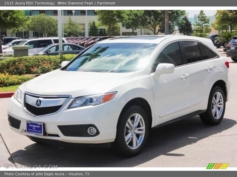 White Diamond Pearl / Parchment 2015 Acura RDX Technology