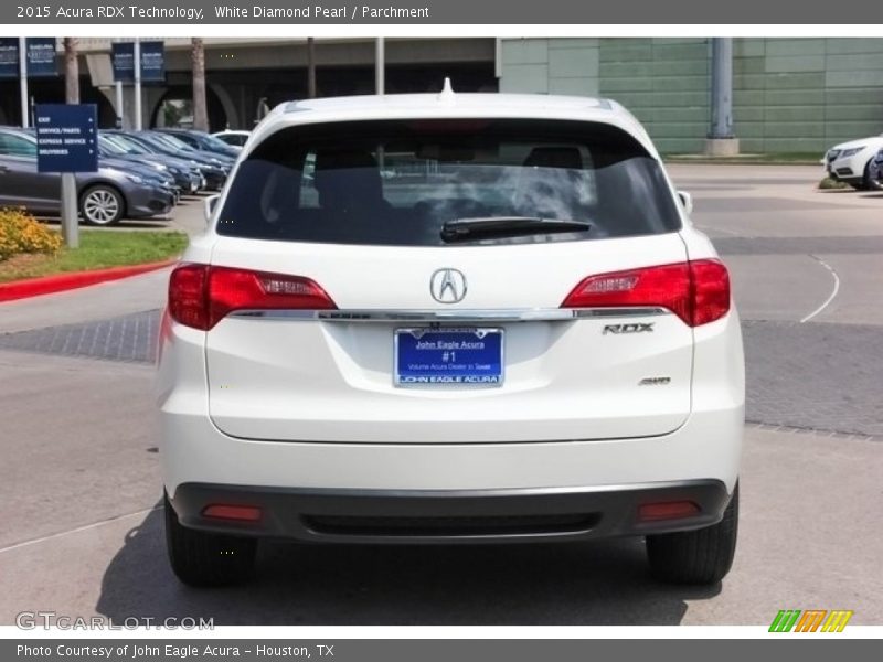 White Diamond Pearl / Parchment 2015 Acura RDX Technology