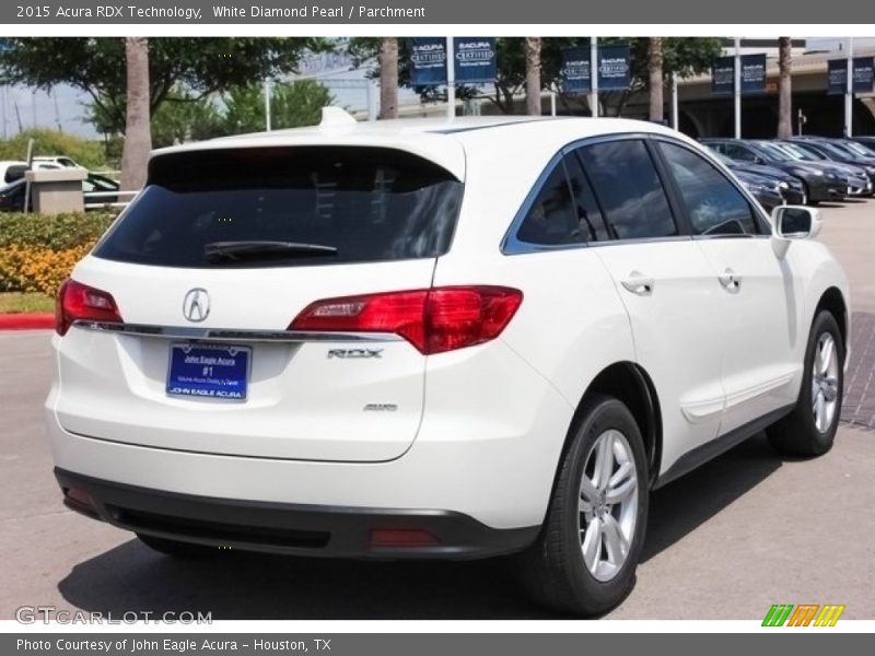 White Diamond Pearl / Parchment 2015 Acura RDX Technology