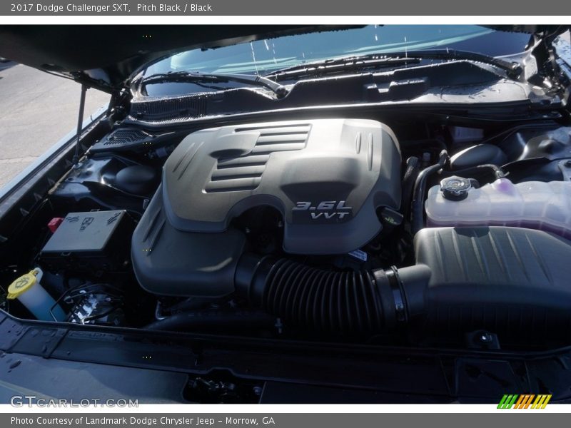 Pitch Black / Black 2017 Dodge Challenger SXT
