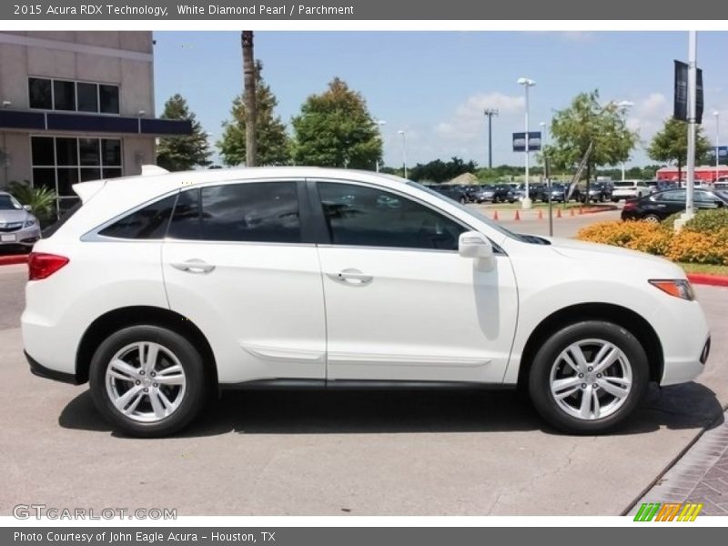 White Diamond Pearl / Parchment 2015 Acura RDX Technology