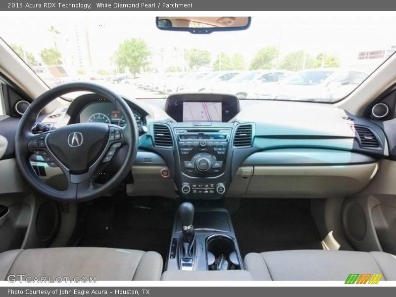 White Diamond Pearl / Parchment 2015 Acura RDX Technology