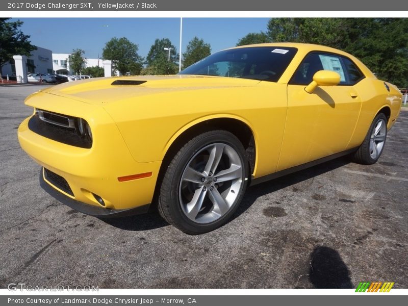 YellowJacket / Black 2017 Dodge Challenger SXT