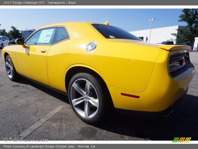 YellowJacket / Black 2017 Dodge Challenger SXT