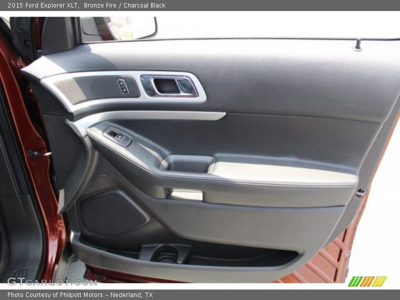 Bronze Fire / Charcoal Black 2015 Ford Explorer XLT